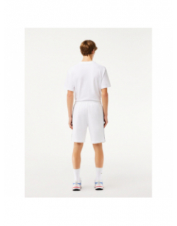 Short jogging blanc homme - Lacoste