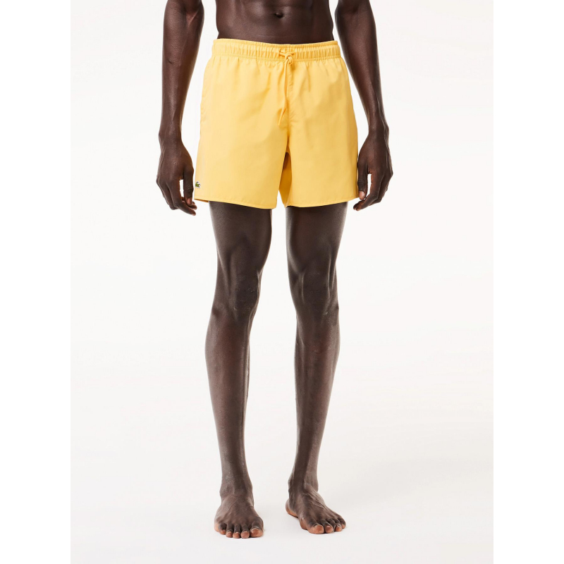 Short de bain core essentials jaune homme - Lacoste