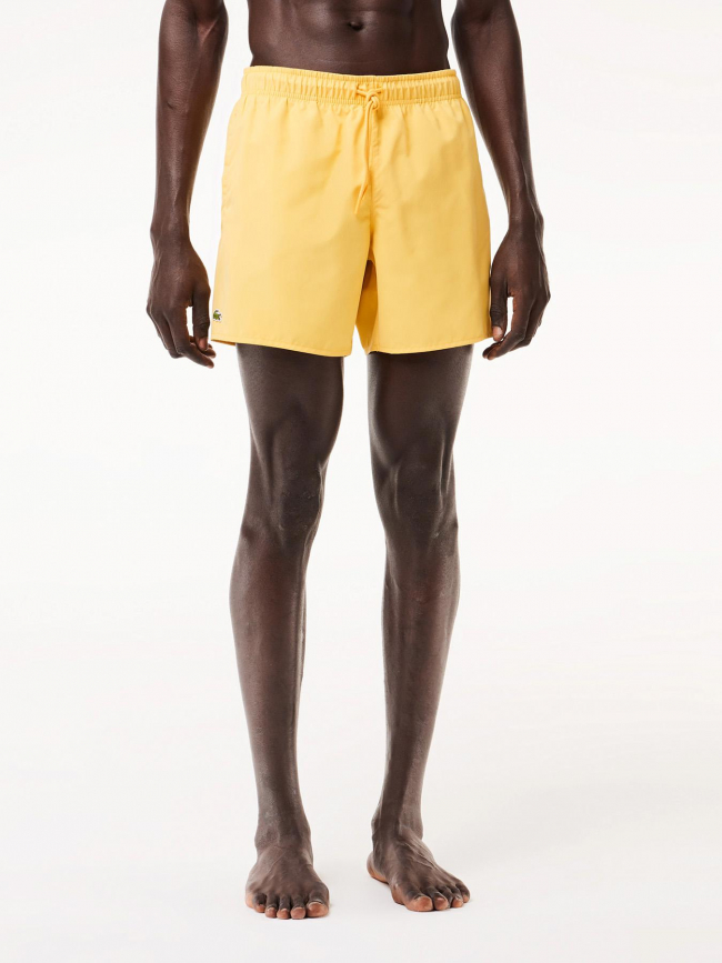 Short de bain core essentials jaune homme - Lacoste