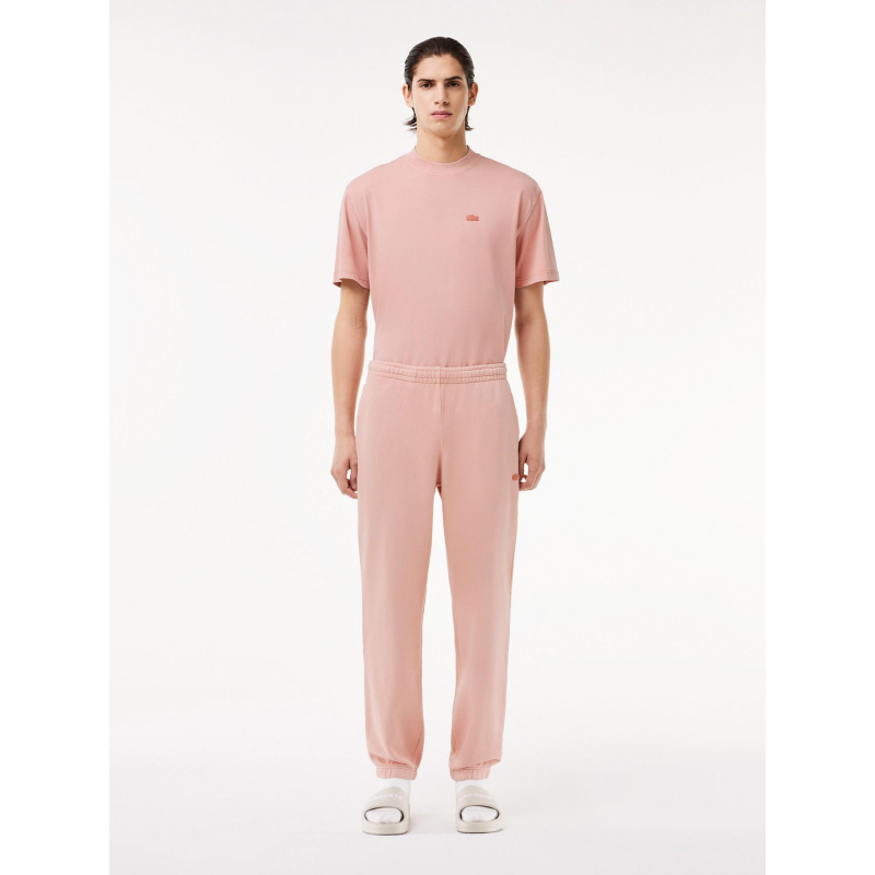 Jogging regular fit rose homme - Lacoste