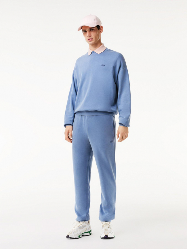 Jogging regular fit bleu homme - Lacoste