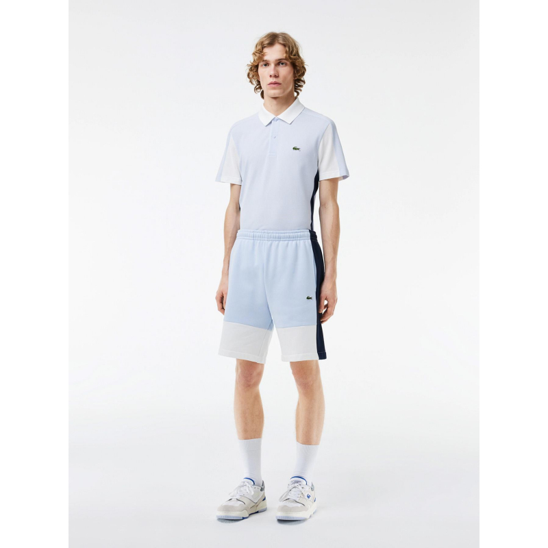 Short jogging collection bicolore bleu homme - Lacoste