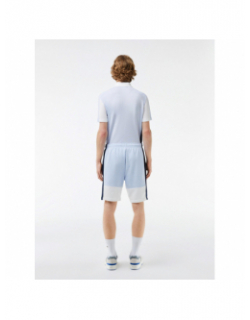 Short jogging collection bicolore bleu homme - Lacoste