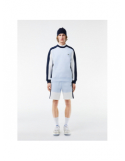 Short jogging collection bicolore bleu homme - Lacoste