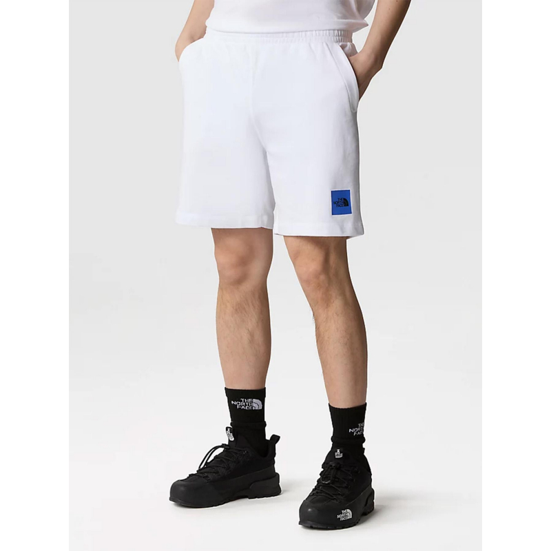 Short jogging graphic logo blanc homme - The North Face