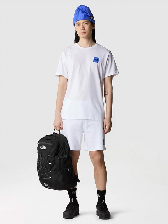 Short jogging graphic logo blanc homme - The North Face