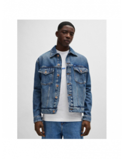 Veste en jean denim dex bleu homme - Hugo