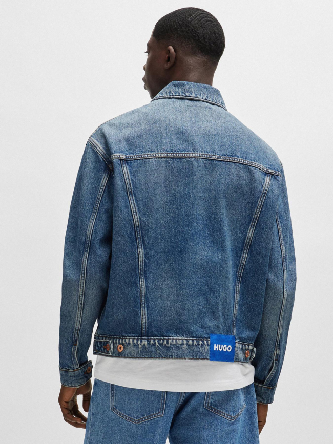 Veste en jean denim dex bleu homme - Hugo