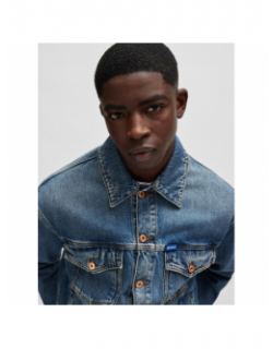 Veste en jean denim dex bleu homme - Hugo