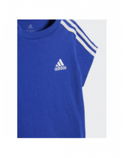 Ensemble sport t-shirt short bleu garçon - Adidas