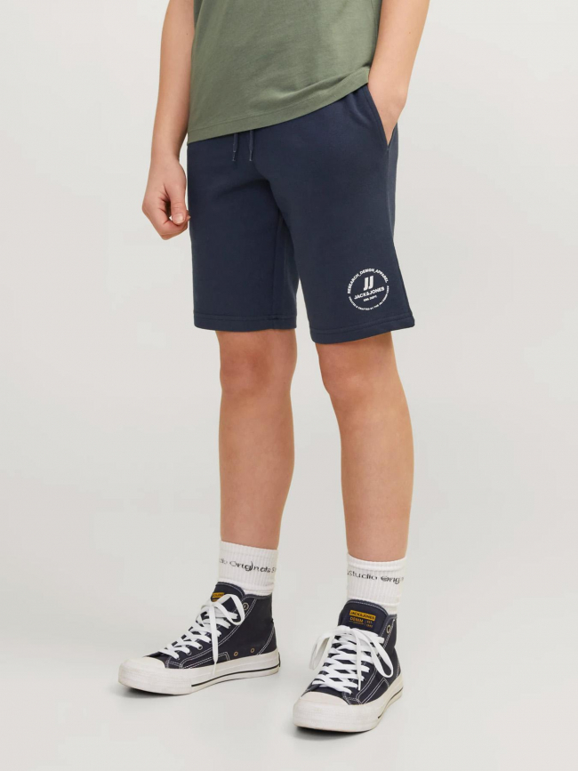 Short jogging swift bleu marine garçon - Jack & Jones