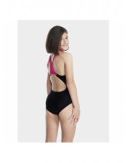 Maillot de bain 1 pièce étoile splashback noir fille - Speedo