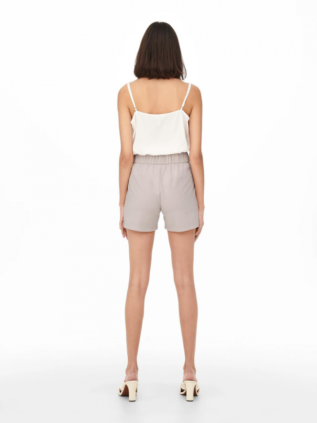 Short taille haute geggo beige femme - Jacqueline De Yong