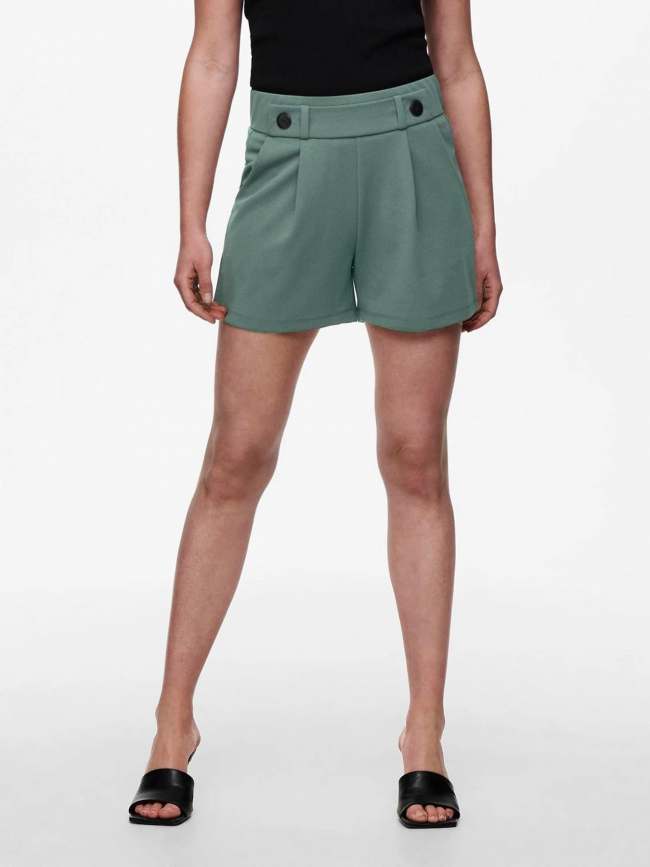 Short taille haute geggo vert claire femme - Jacqueline De Yong