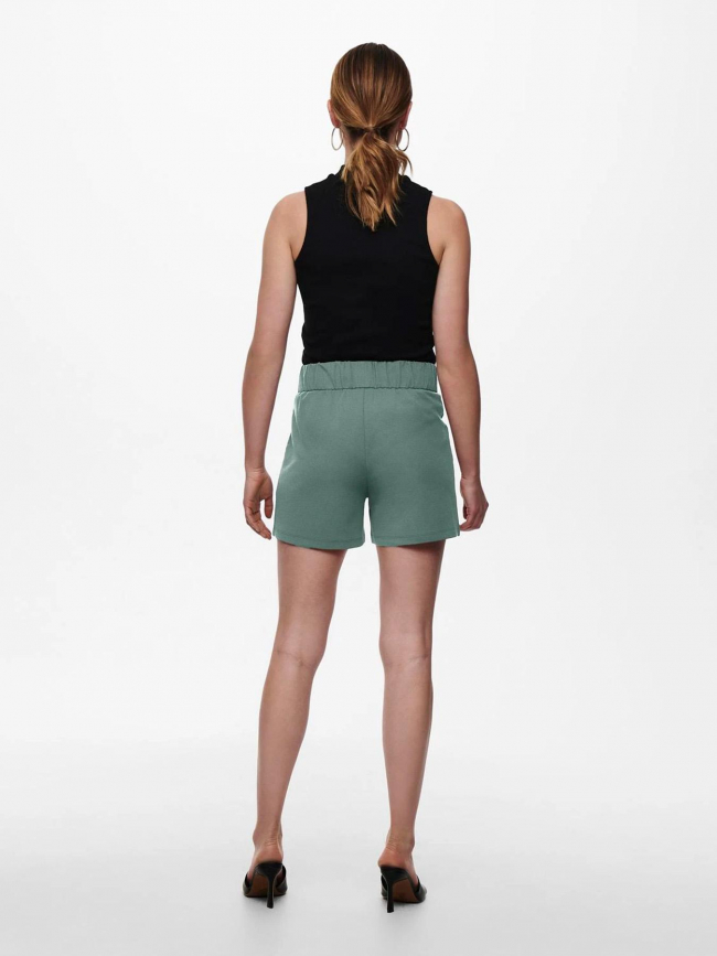 Short taille haute geggo vert claire femme - Jacqueline De Yong