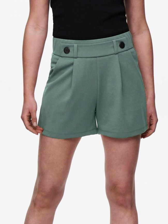 Short taille haute geggo vert claire femme - Jacqueline De Yong