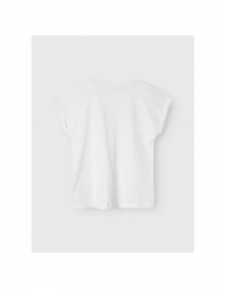 T-shirt amma summer vibes blanc fille - Name It