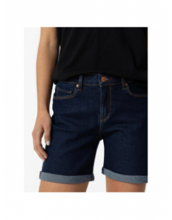 Short en jean rachel 40 bleu foncé femme - Tiffosi