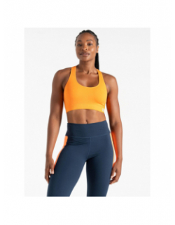 Brassière de sport don't sweat it orange femme - Dare 2b