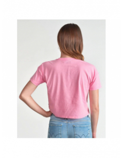 T-shirt vinagi prism rose fille - Le Temps Des Cerises