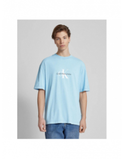 T-shirt archival monologo bleu ciel homme - Calvin Klein Jeans