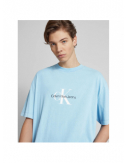 T-shirt archival monologo bleu ciel homme - Calvin Klein Jeans