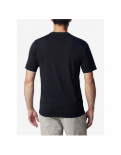 T-shirt retro logo noir homme - Columbia