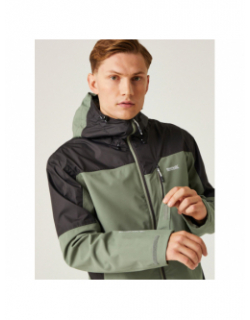 Veste parka highton vert noir homme - Regatta