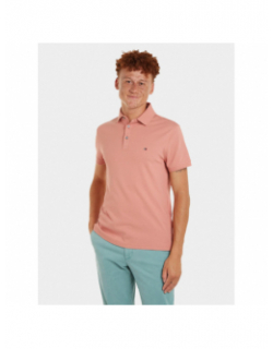 Polo slim 1985 vieux rose homme - Tommy Hilfiger