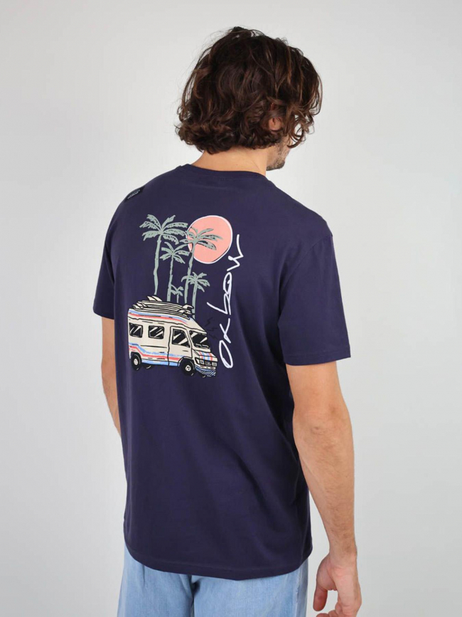 T-shirt graphique summer van noir homme - Oxbow