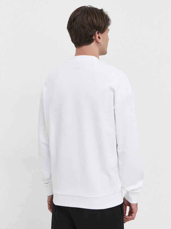 Sweat logo niero blanc homme - Hugo