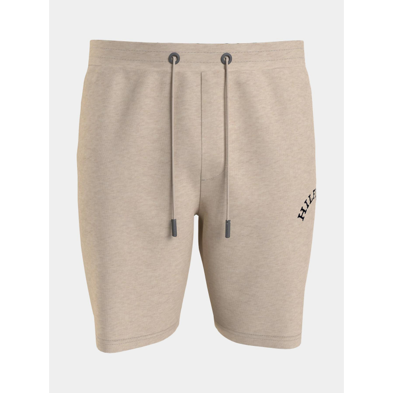 Short jogging logo arche beige homme - Tommy Hilfiger