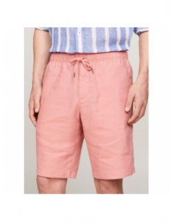 Short en lin harlem rose homme - Tommy Hilfiger