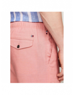 Short en lin harlem rose homme - Tommy Hilfiger