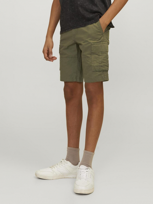 Short cargo international campaign kaki garçon - Jack & Jones