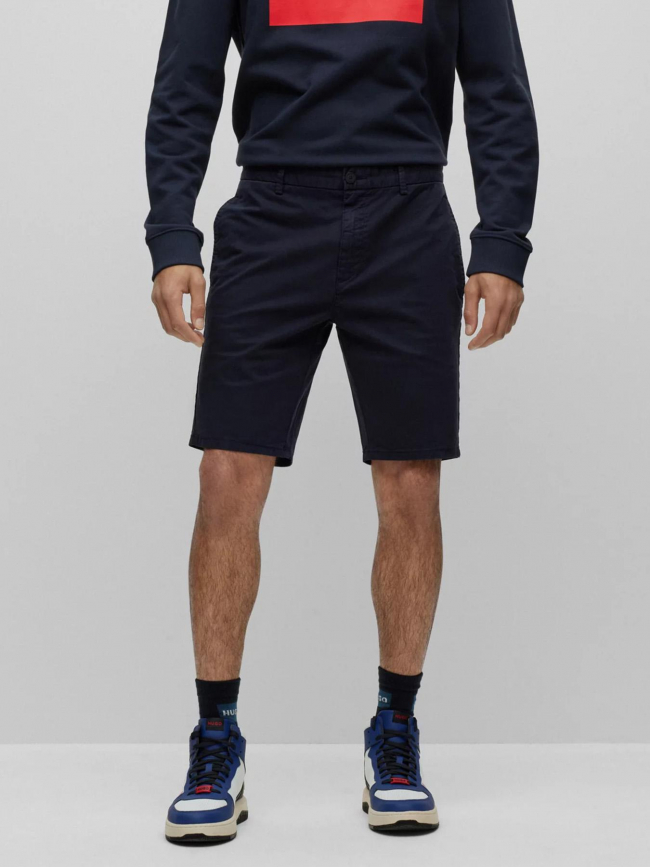 Short chino david bleu marine homme - Hugo