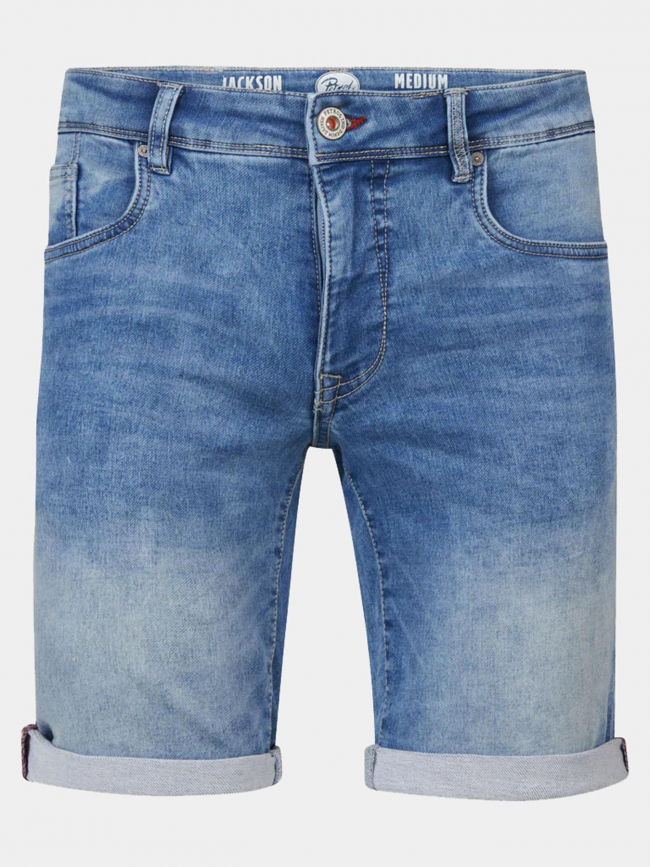 Short en jean slim jackson bleu homme - Petrol Industries