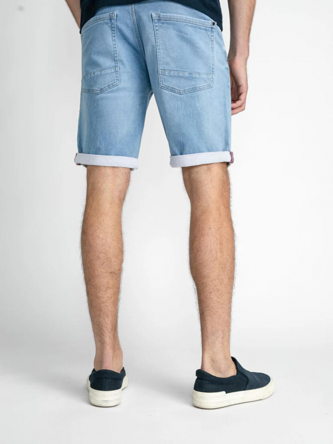 Short en jean slim jackson bleu clair homme - Petrol Industries