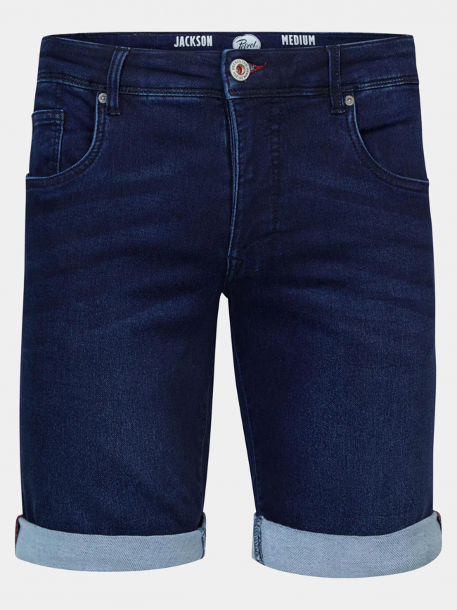 Short en jean slim jackson bleu foncé homme - Petrol Industries