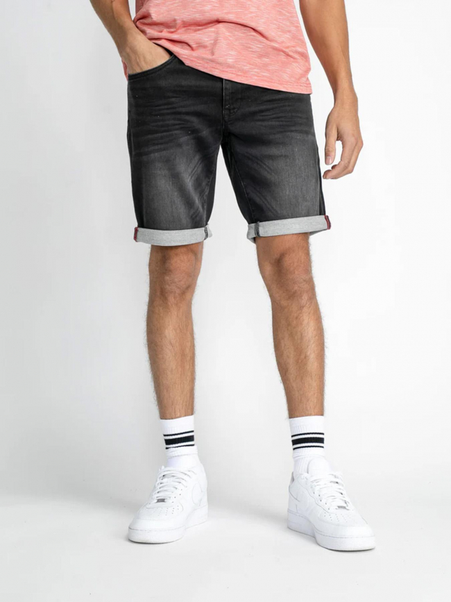 Short jean jackson stone noir homme - Petrol Industries