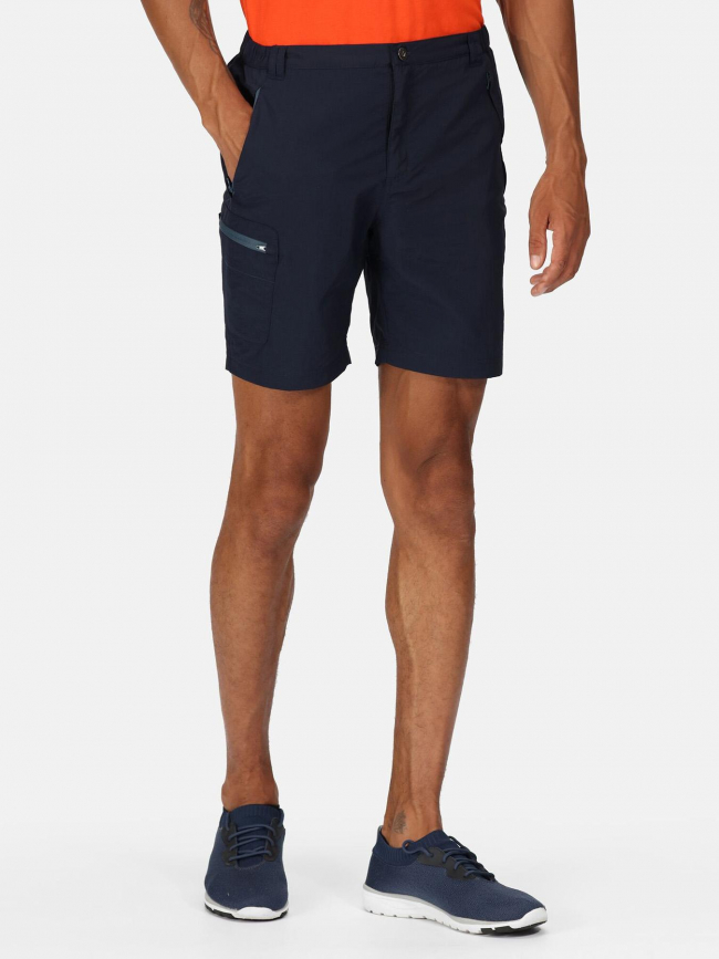 Short de randonnée leesville 2 bleu homme - Regatta