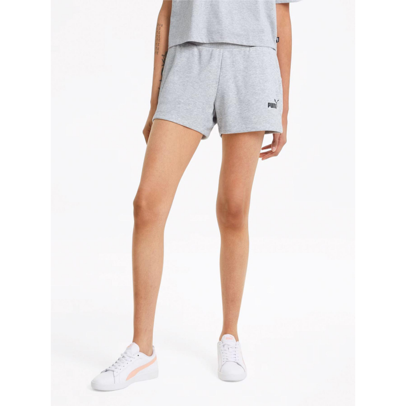 Short essential gris femme - Puma