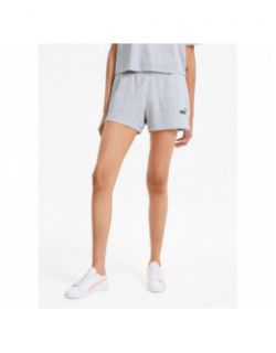 Short essential gris femme - Puma