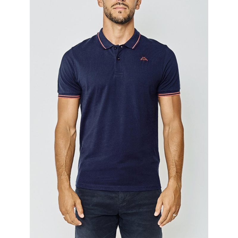 Polo ezio korporate bleu marine homme - Kappa