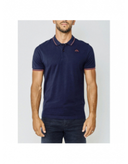 Polo ezio korporate bleu marine homme - Kappa