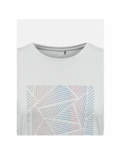 T-shirt jordy life blanc femme - Only Play