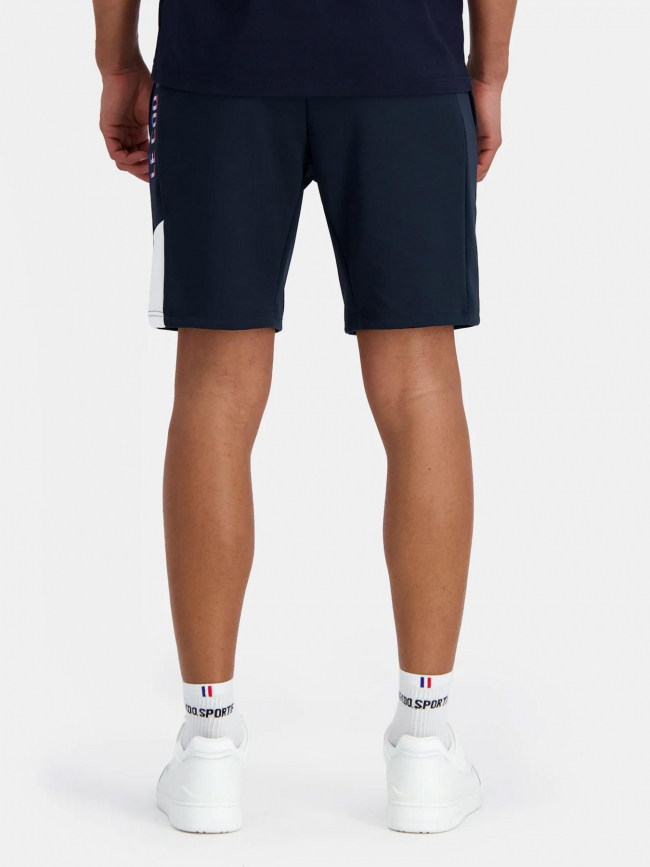 Short tri regular n1 bleu marine homme - Le Coq Sportif