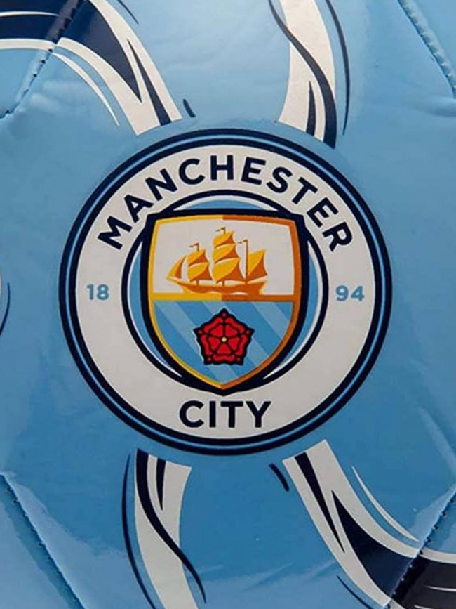 Ballon de foot manchester city bleu - Holiprom