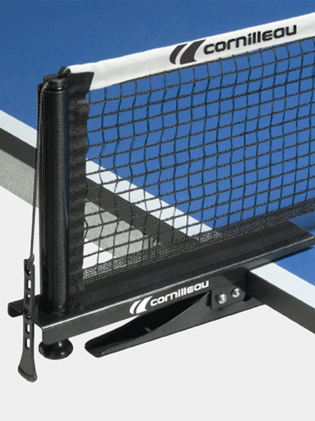 Poteaux et filet tennis de table advance noir - Cornilleau