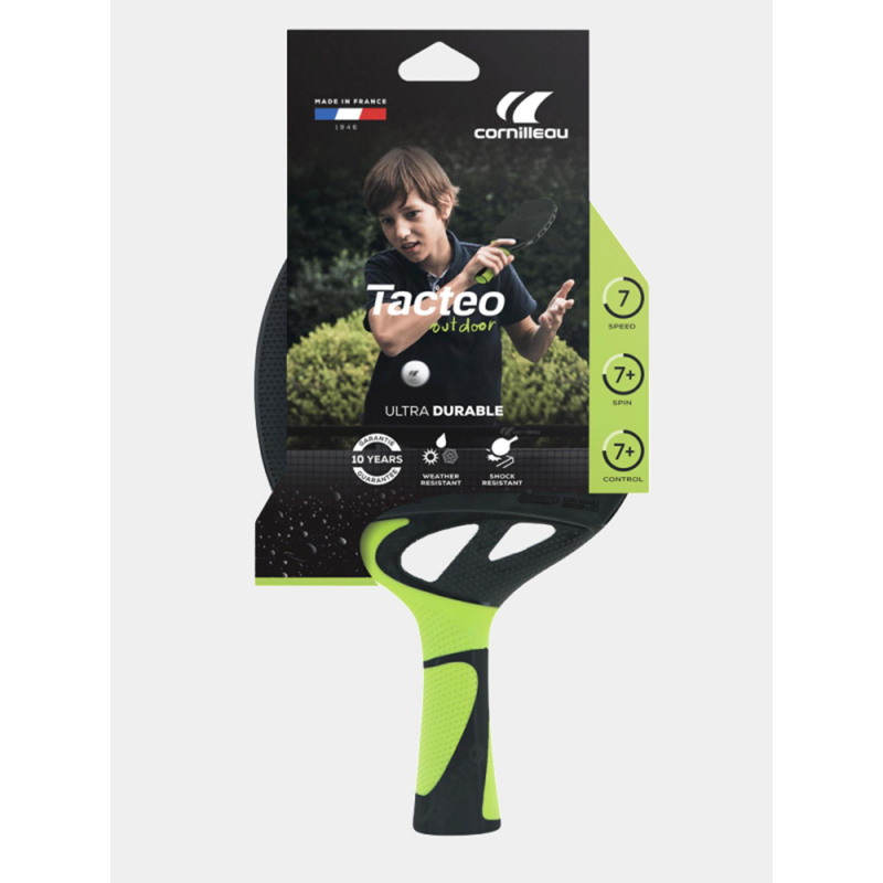 Raquette tennis de table tacteo 50 vert - Cornilleau